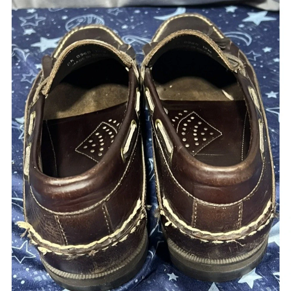 G.H. Bass Amazonas ok Leather Tan Men's Loafer Shoe 12M